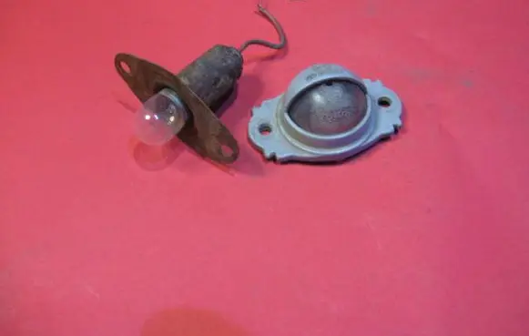 Number plate light