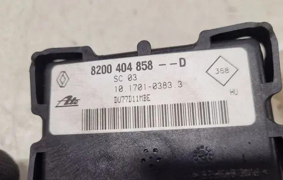 Renault Espace - Grand espace IV ESP acceleration yaw rate sensor 8200404858D 10170103833