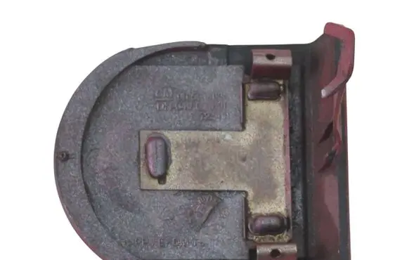 Opel Zafira A Front tow hook cap/cover 90580635 12541