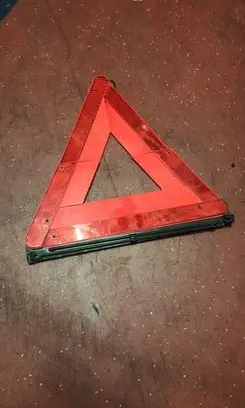 Emergency warning sign