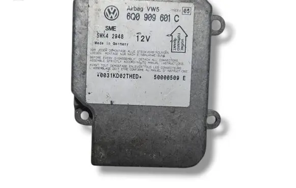 Skoda Fabia Mk1 (6Y) Airbag control unit/module 6Q0909601C 50000509E 5WK42948