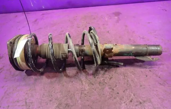 Renault Megane II Front shock absorber with coil spring 