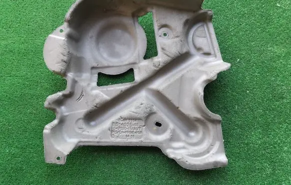 Heat shield in engine bay