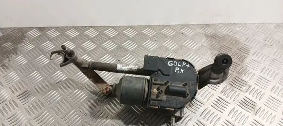 Volkswagen Golf Plus Front wiper linkage and motor 5M0955023C 5M0955119