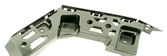 Rear bumper mounting bracket