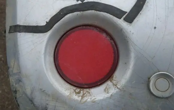 Rear tail light reflector