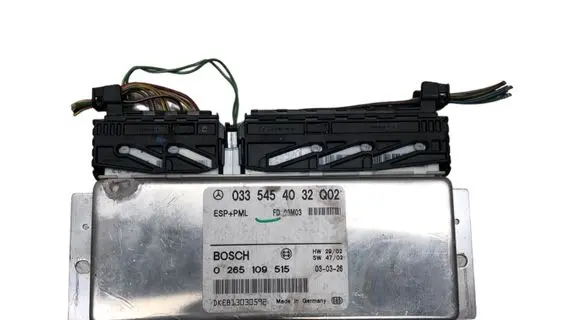 Mercedes-Benz E W211 ESP (stability system) control unit 0335454032 0265109515