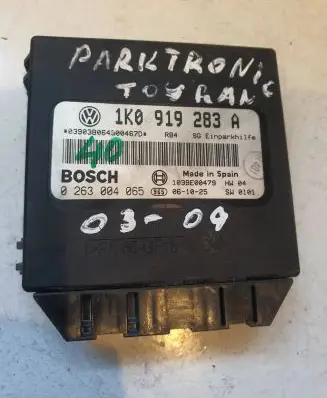 Volkswagen Touran I Parking PDC control unit/module 1K0919283A 1039E00479
