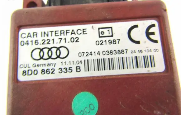 Volkswagen Sharan Other control units/modules 8D0862335B