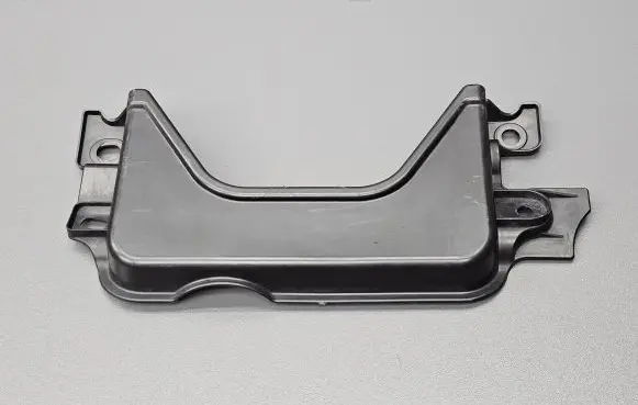 Engine bonnet/hood lock trim molding