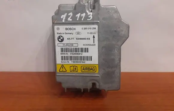 BMW X5 E70 Airbag control unit/module 319240083017 9240083 0285010258