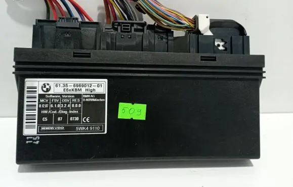 BMW 5 E60 E61 Comfort/convenience module 5WK49110 6969012