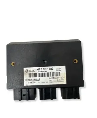 Audi A6 S6 C6 4F Tow bar trailer control unit/module 4F0907383 506078 4F0910383