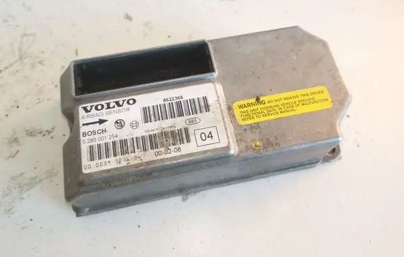 Volvo S80 Airbag control unit/module 8622368 0285001254