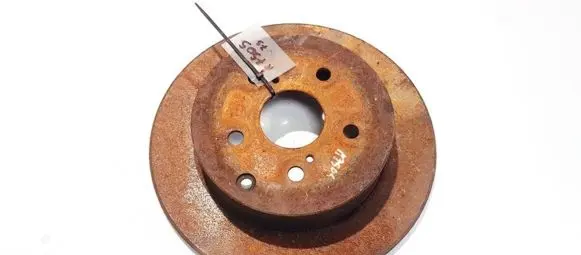 Toyota Verso Rear brake disc neventiliuojamas