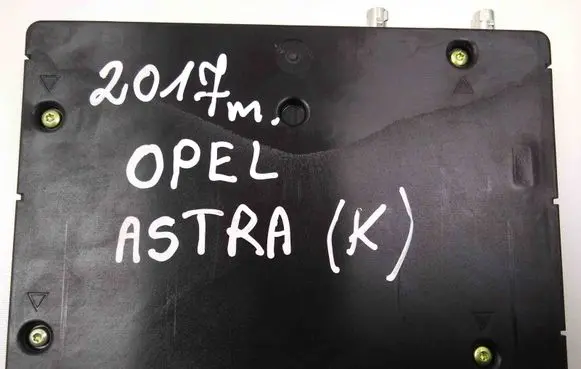 Opel Astra K Other devices 23221498