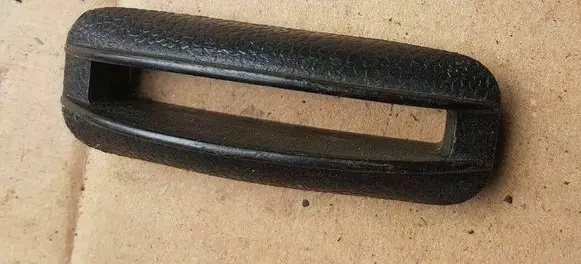 Volkswagen Golf I Front door seat control surround trim 371881607