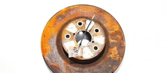 Front brake disc