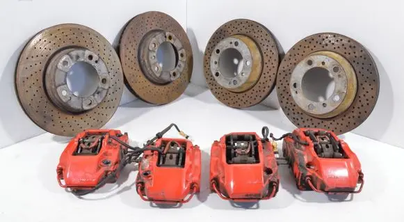 Porsche Cayman 987 Brake discs and calipers set 98635142103
