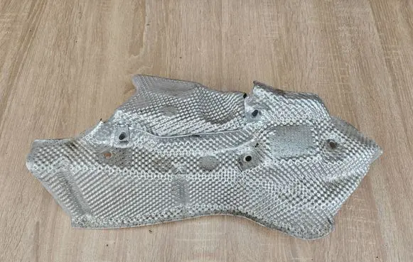 Audi A6 S6 C7 4G Heat shield in engine bay 4G0399300A 4G0399300B