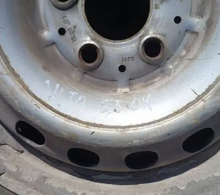 Mercedes-Benz Vito Viano W639 R16 steel rim 6394013302