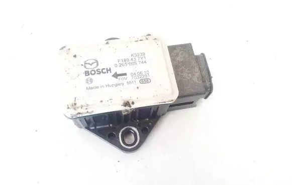 ESP acceleration yaw rate sensor