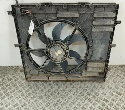 Volkswagen Crafter Radiator cooling fan shroud 2N0959455A 2N0121205J