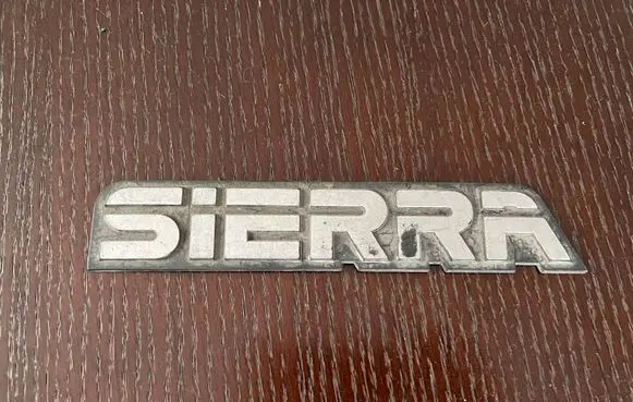 Ford Sierra Manufacturers badge/model letters