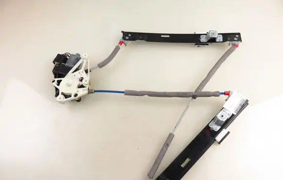 Ford B-MAX Rear door window regulator with motor AV1114A389L4