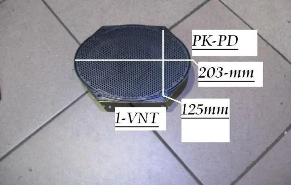 Ford Mondeo MK II Front door speaker XW7F18808AB