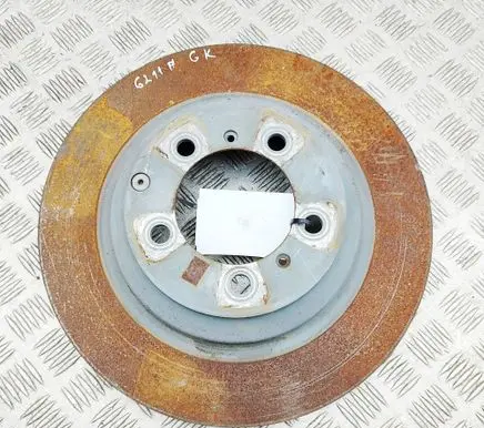Porsche Taycan 9J1 Rear brake disc 9Y0615601B