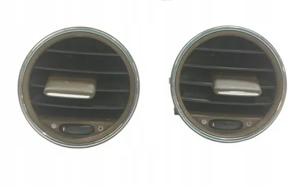 Dashboard air vent grill cover trim
