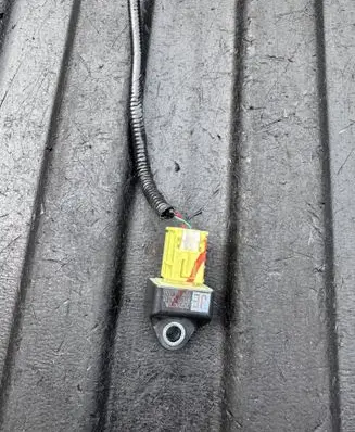 Airbag deployment crash/impact sensor