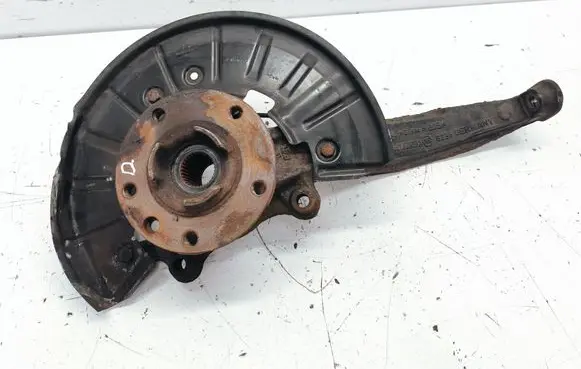Volkswagen Touareg II Front wheel hub spindle knuckle 7P6402246A