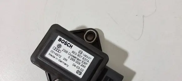 Audi A4 S4 B6 8E 8H ESP acceleration yaw rate sensor 8E0907637A 0265005245 0014972