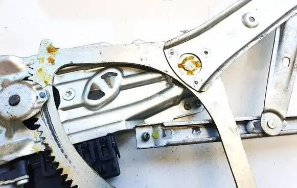 Opel Astra H Sliding door window regulator with motor 13100417