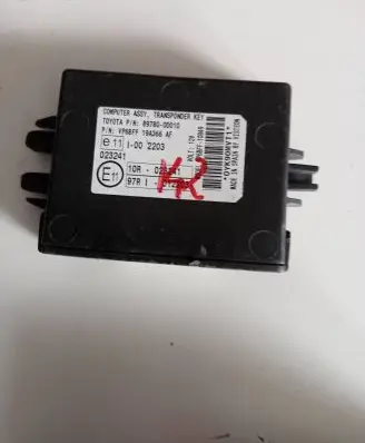 Toyota Yaris Immobilizer control unit/module 897800d010