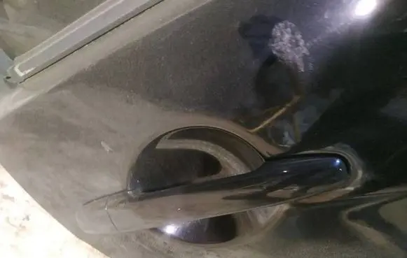 Mitsubishi Lancer X Front door exterior handle