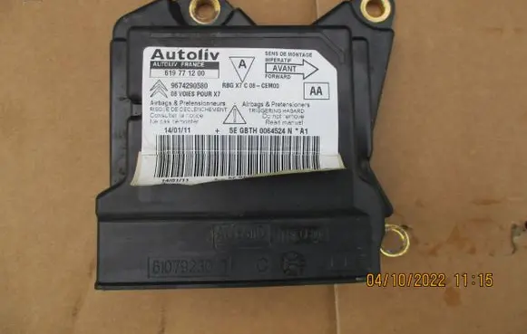 Citroen C5 Airbag control unit/module 9674290580