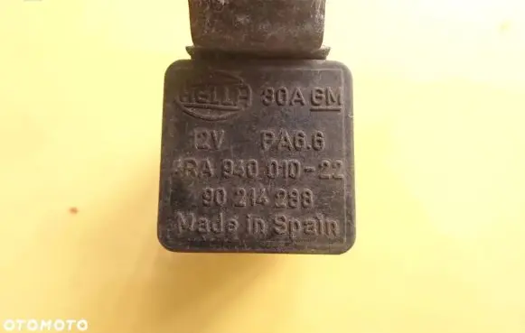 Opel Kadett E Other relay 90214288 4RA940010-22 940010-22