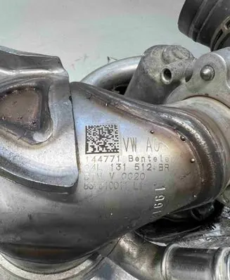Volkswagen Golf VII EGR valve cooler 04L131512BR