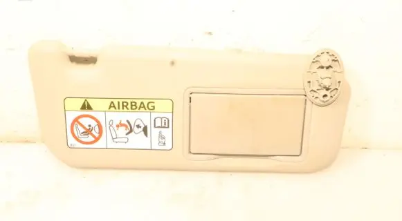 Sun visor clip/hook/bracket