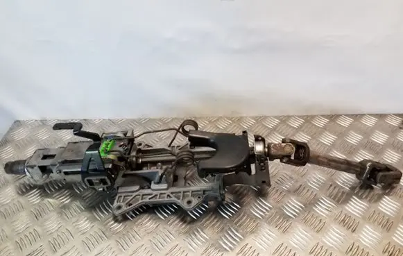 Steering wheel axle set