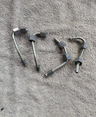 Fiat Ducato Fuel injector supply line/pipe 504097481
