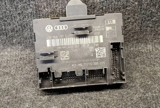 Audi A6 S6 C7 4G Door control unit/module 4G8959792E 4G8959792A