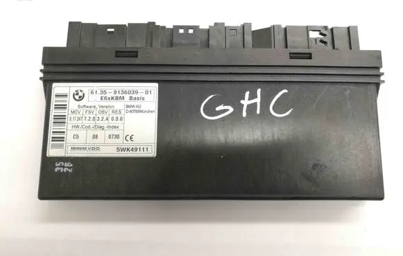 BMW 5 E60 E61 Central body control module 9136039