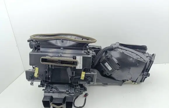 Interior heater climate box assembly