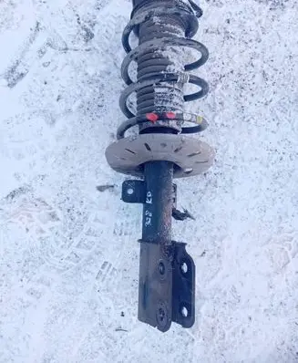 Peugeot 308 Front shock absorber with coil spring
