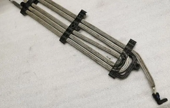 Audi A6 S6 C7 4G Fuel cooler (radiator) 4G0203852B