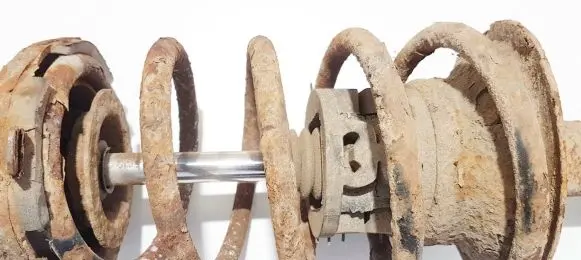 Front coil spring